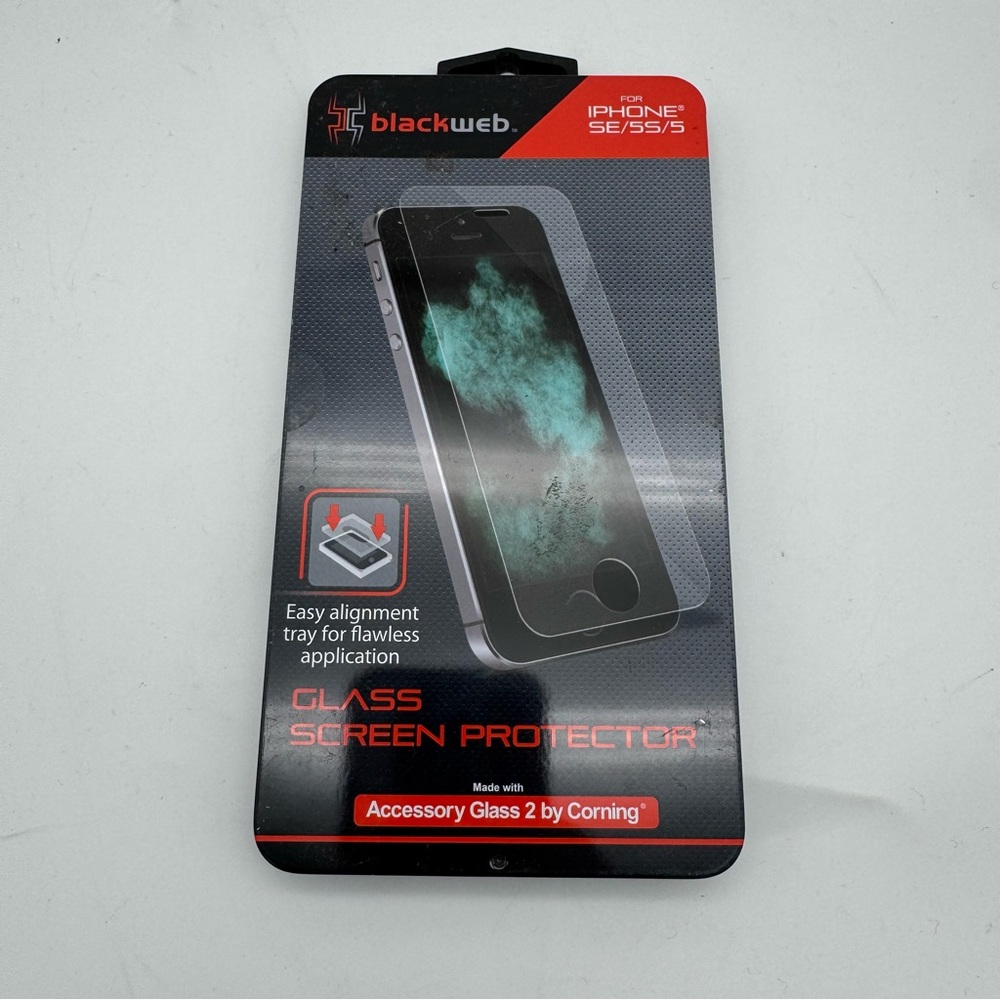 Blackweb iPhone SE / 5S / 5 - Glass Screen Protector (NEW)
